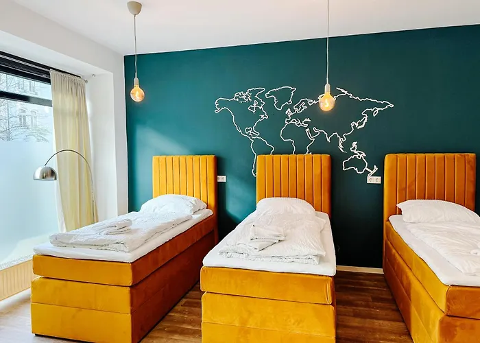 Jenapartments Design Loft, Damenviertel Im Stadtzentrum דירה *